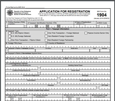bir makati tin id|Application for TIN .